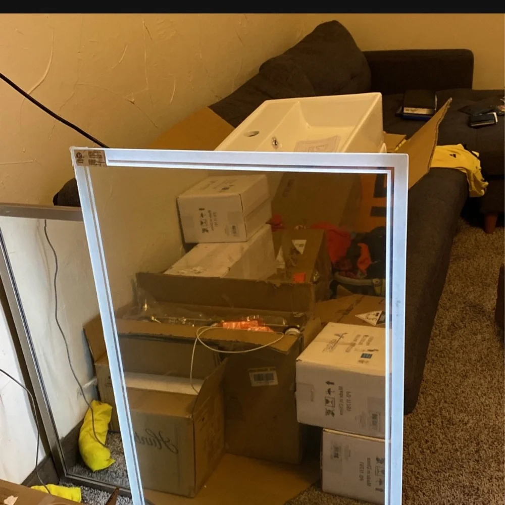 New electric mirror  24*35 in